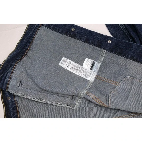 Levi's Men's Denim Trucker Jacket Dark Wash Blue Sz 3XL 07158-0021 - Picture 10 of 16